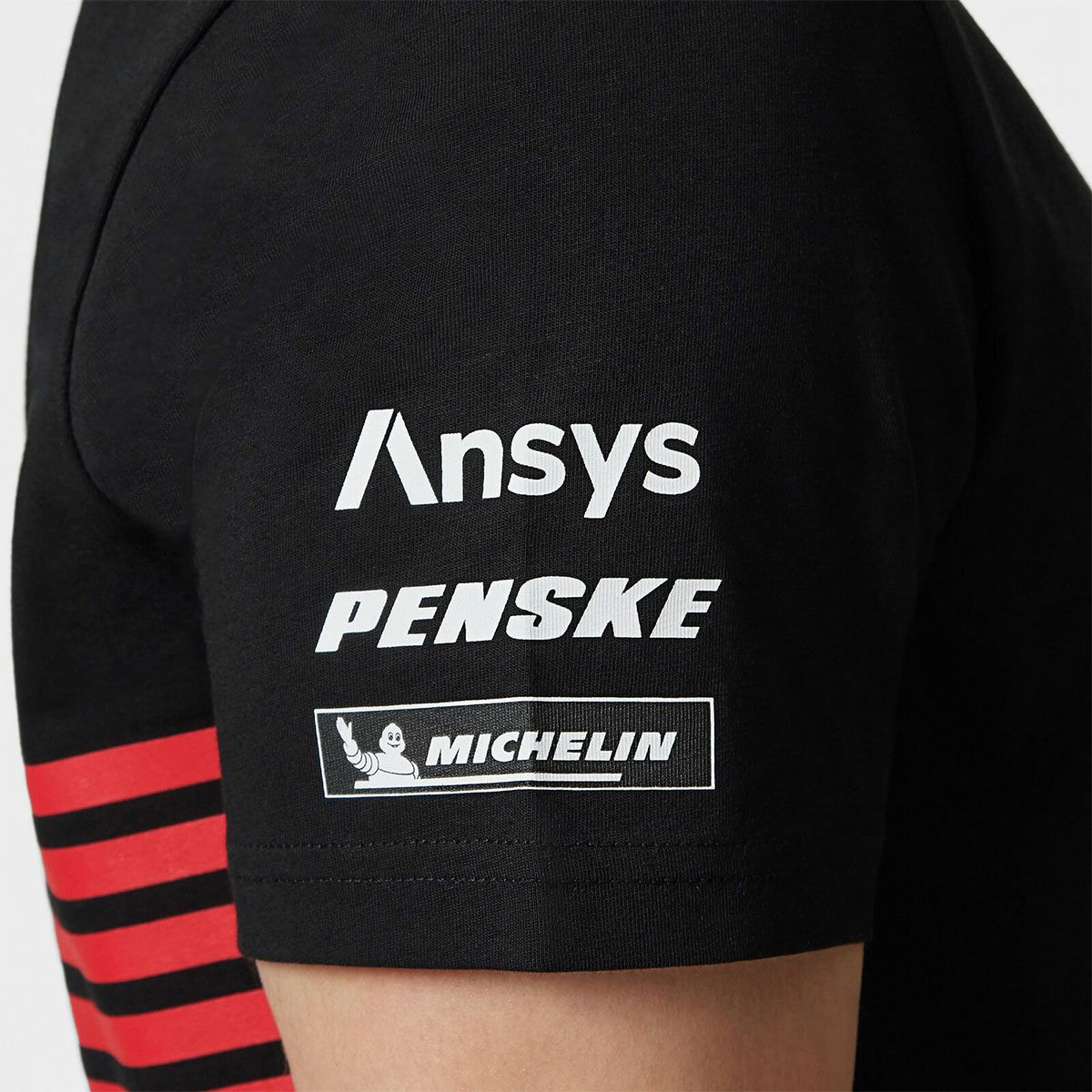 PORSCHE｜ポルシェ ペンスキー FW Tシャツ｜ブラック｜モデル着用