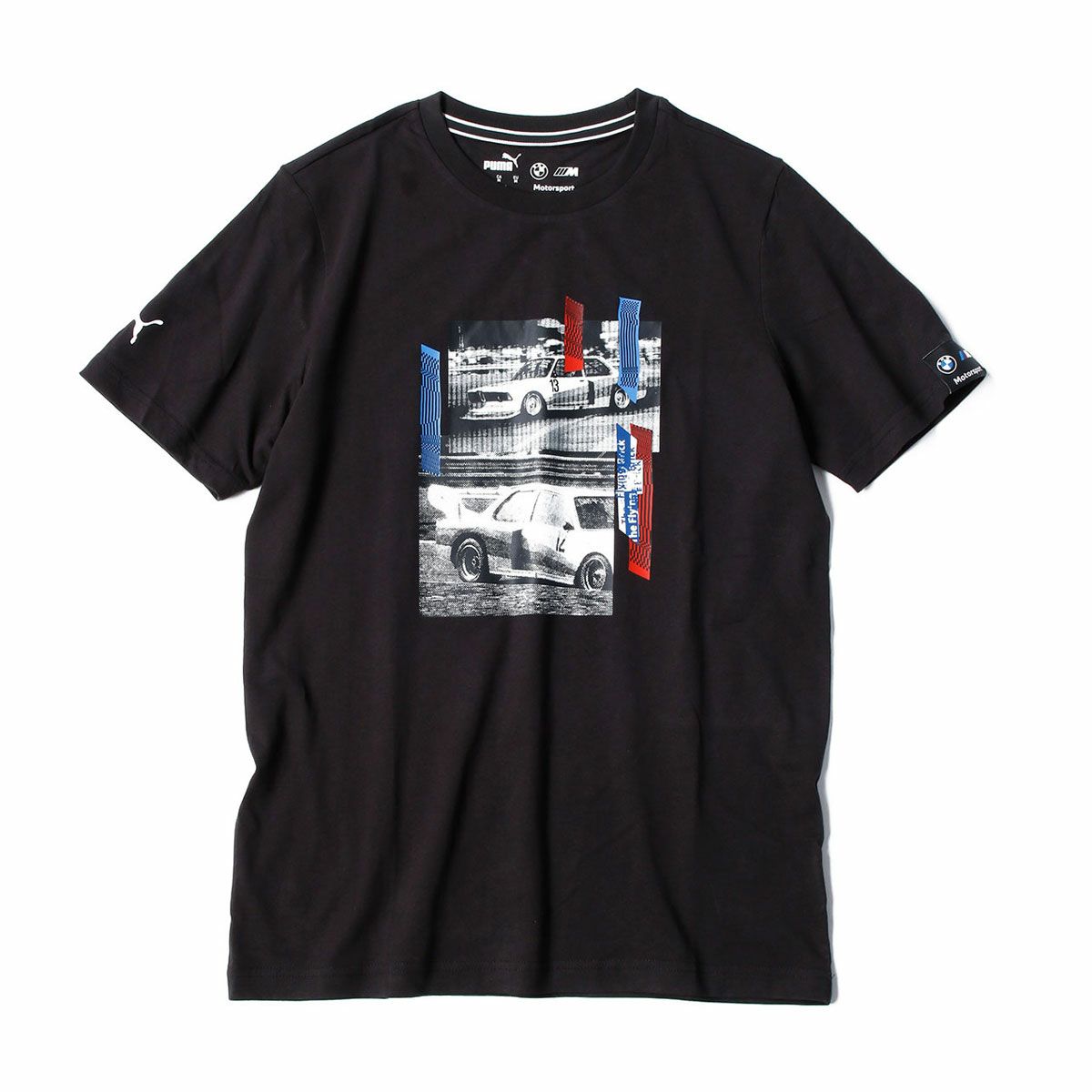 BMW PUMA｜BMW グラフィック Tシャツ｜ブラック