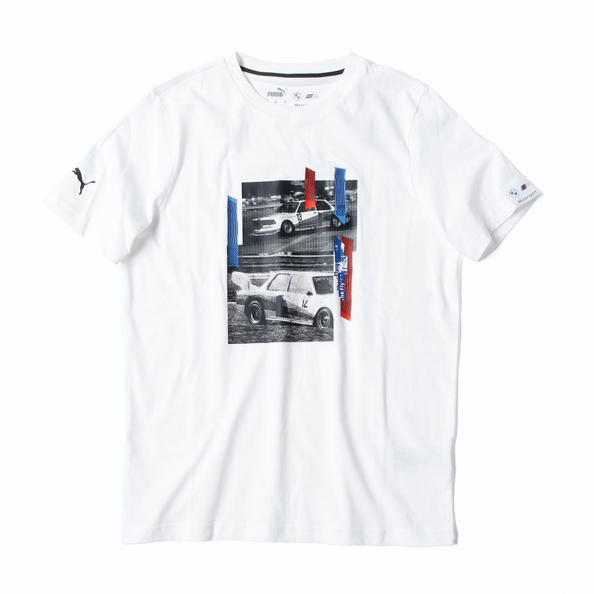 BMW PUMA｜BMW グラフィック Tシャツ｜ホワイト