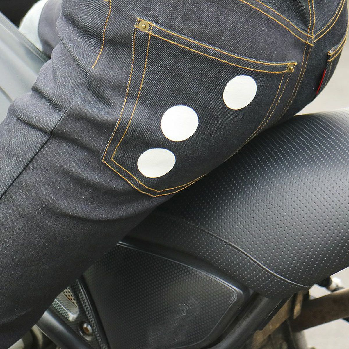 SHINICHIRO ARAKAWA｜リガ｜デニム｜インディゴ｜モデル着用