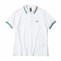 Replay｜コントラストカラーエッジ ポロシャツ｜ホワイト