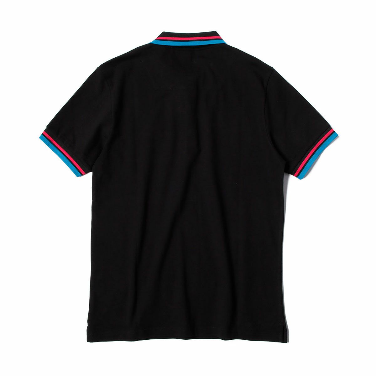 Replay｜コントラストカラーエッジ ポロシャツ｜ブラック