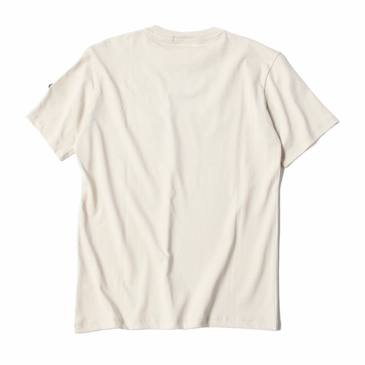 Replay｜クルーネック パッチ Tシャツ｜ベージュ