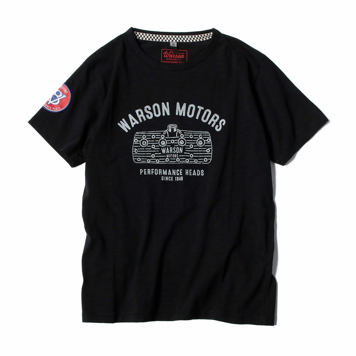 Warson Motors｜ヘッドカバー Tシャツ｜カーボン