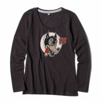 Warson Motors｜スピードウルフ ロングスリーブ Tシャツ レディ｜カーボン