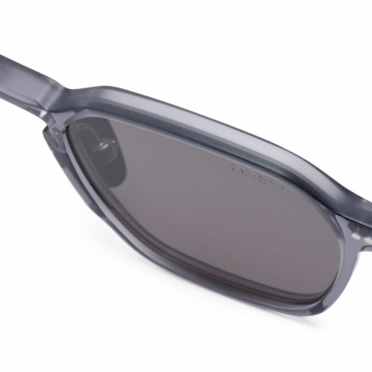 BRETT｜ASTON SUN｜サングラス｜グレー×シルバー