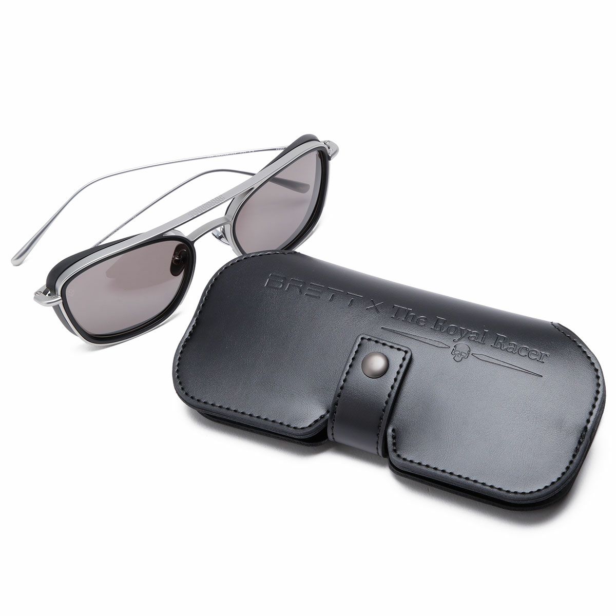 BRETT｜KENNY SUN｜サングラス｜シルバー×ブラック