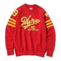 Maria Riding Company｜スペーズ ウィンター スウェットシャツ ペトロール ダーク レッド｜スウェット｜ダークレッド