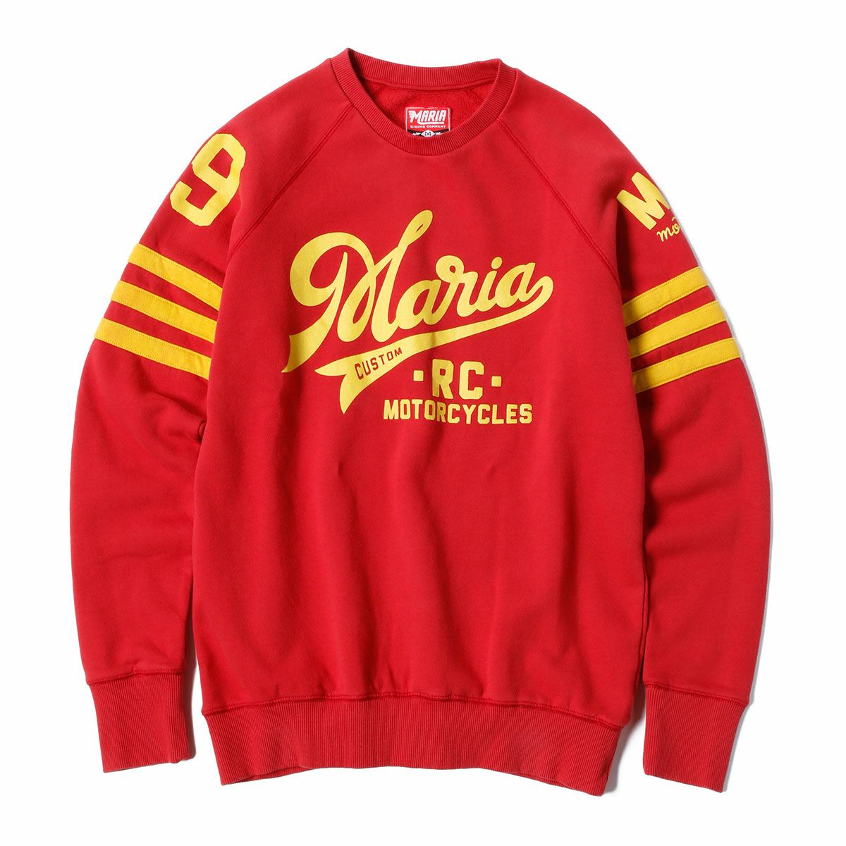 Maria Riding Company｜スペーズ ウィンター スウェットシャツ ペトロール ダーク レッド｜スウェット｜ダークレッド