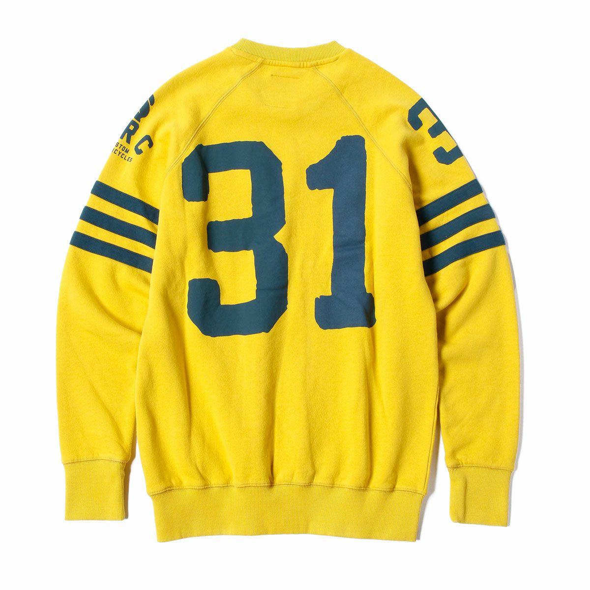 Maria Riding Company｜スペーズ ウィンター スウェットシャツ ペトロール マスタード｜スウェット｜マスタードイエロー