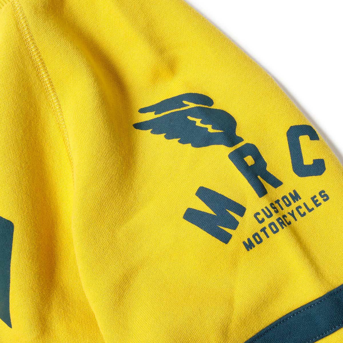 Maria Riding Company｜スペーズ ウィンター スウェットシャツ ペトロール マスタード｜スウェット｜マスタードイエロー