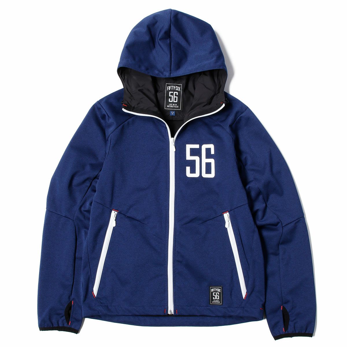 56design｜ユーティリティ パーカー｜フーディ｜ネイビー56design｜ユーティリティ パーカー｜フーディ