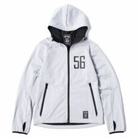 56design｜ユーティリティ パーカー｜フーディ｜ホワイト