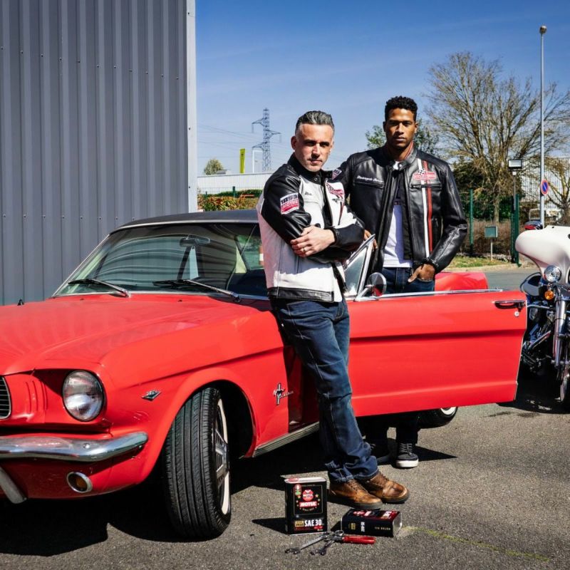 helstons｜ジェイ レザー ジャケット｜モデル着用