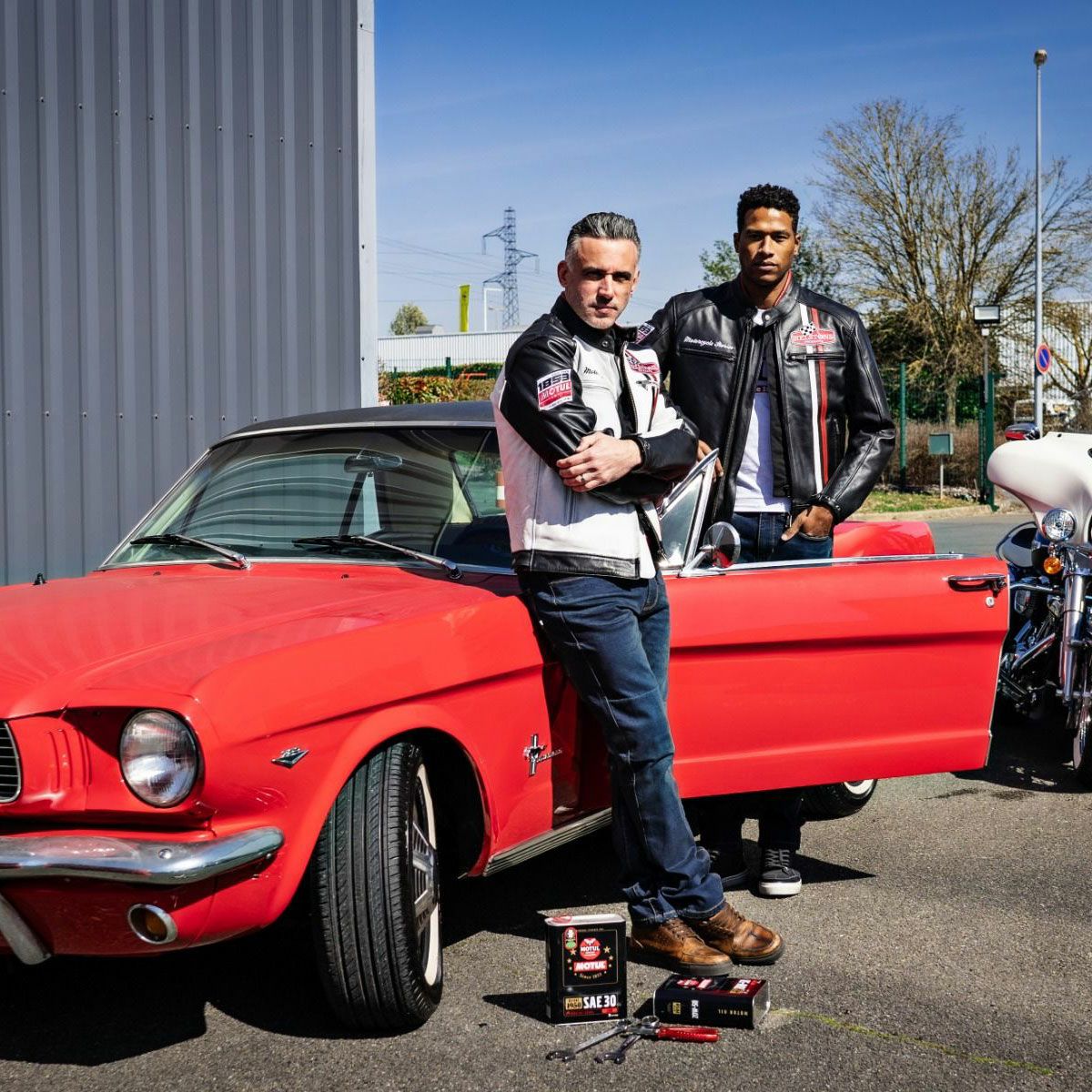 helstons｜ジェイ レザー ジャケット｜モデル着用