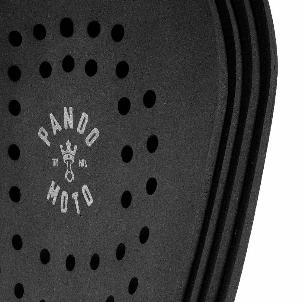 PANDO MOTO｜クァトロフレックス バック｜プロテクター｜ブラック