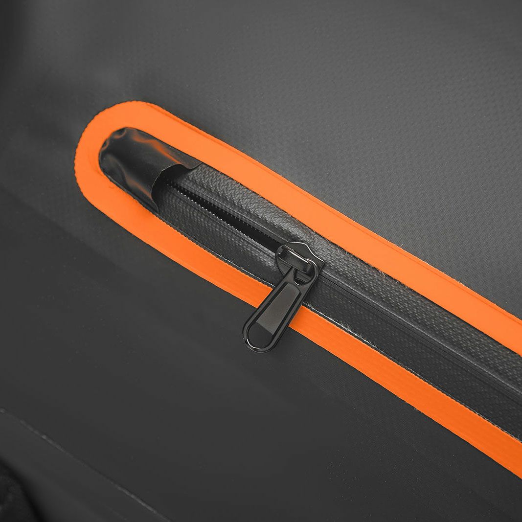 Fuel Motorcycles｜エクスペディション バックパック｜ブラック×オレンジ