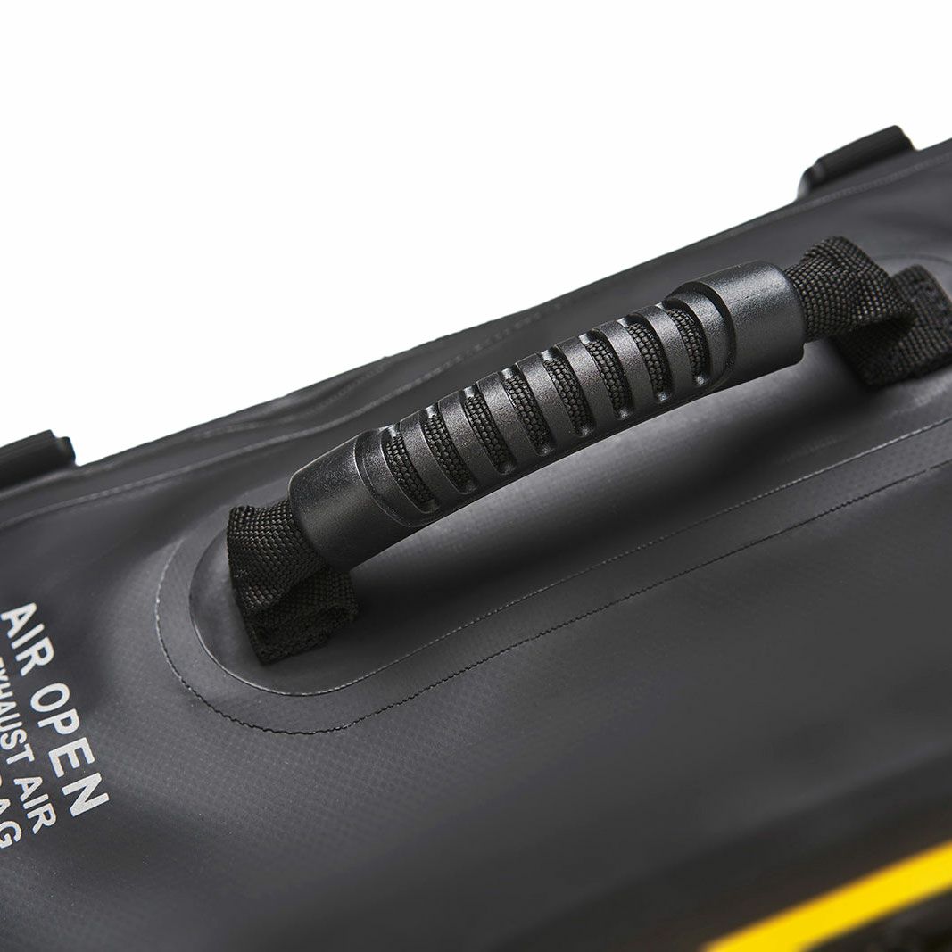 Fuel Motorcycles｜エクスペディション バックパック｜ブラック×イエロー