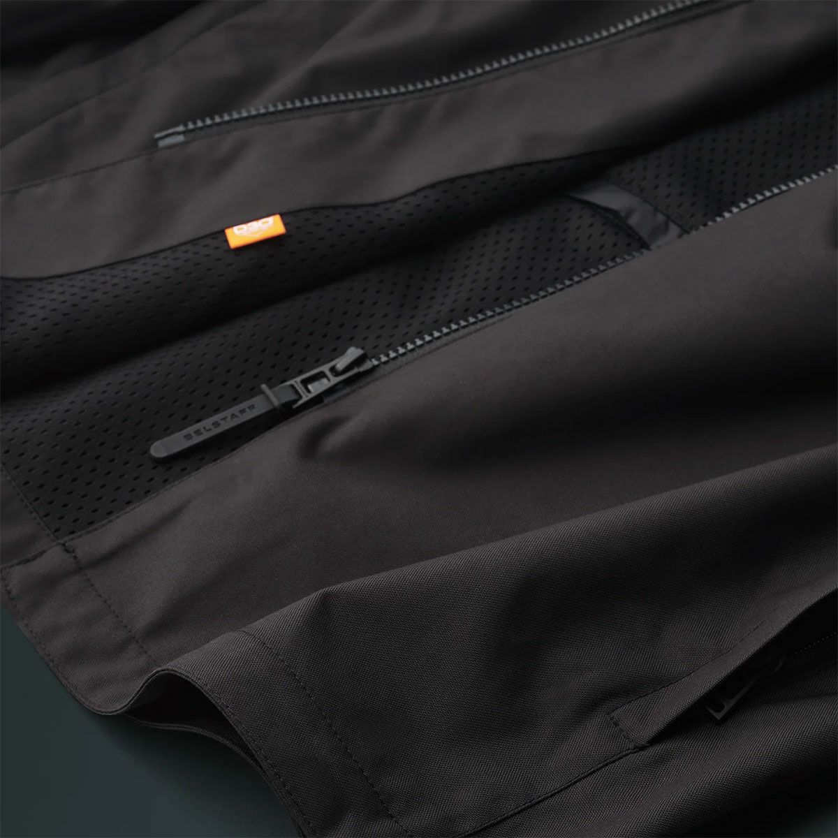 BELSTAFF｜シロッコ モーターサイクル オーバーシャツ｜ファブリック｜ブラック