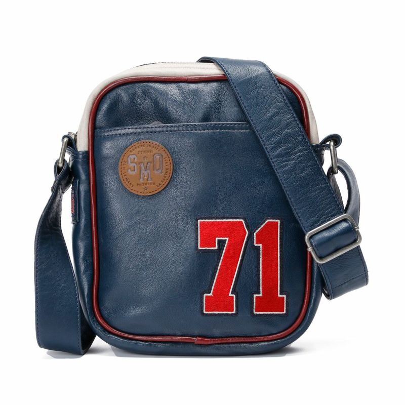 CLASSIC LEGEND MOTORS｜スティーブ・マックィーン WILSON レザー サコッシュバッグ｜ショルダーバッグ