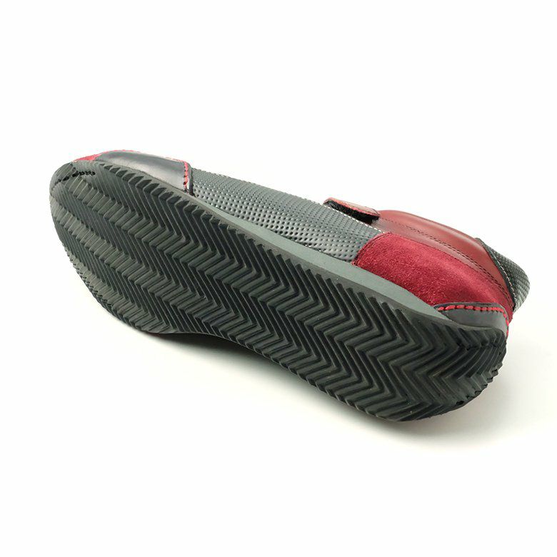 threegenerations｜NI-2431 ノイインテレッセ コラボモデル｜スニーカー｜レッド