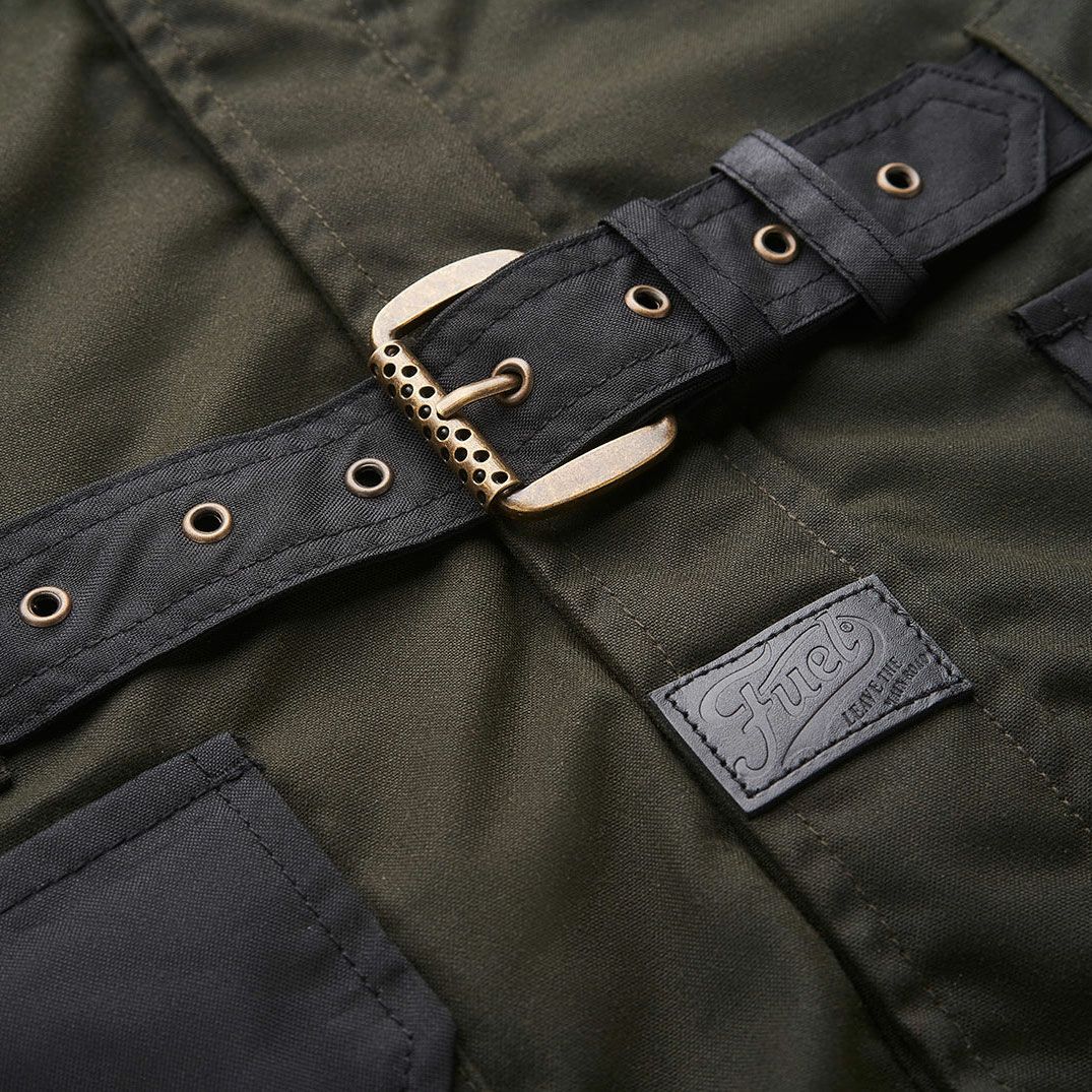 Fuel Motorcycles｜バンカー ジャケット｜ファブリック｜オリーブ