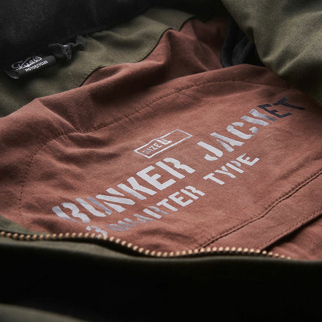 Fuel Motorcycles｜バンカー ジャケット｜ファブリック｜オリーブ