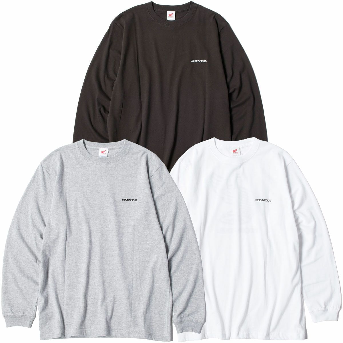 ONWORKS｜HONDAレトロウイングマーク長袖Tシャツ｜ロングスリーブ