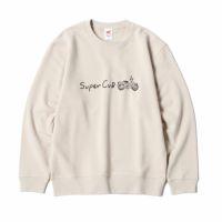 ONWORKS｜SCライティングスーパーカブプリントスウェットシャツ｜ベージュ