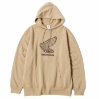 ONWORKS｜HONDAレトロウイングマークパーカ｜フーディ｜Dベージュ
