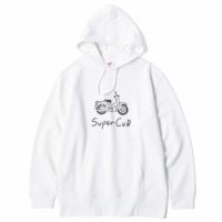 ONWORKS｜スーパーカブラインタッチスウェットパーカ｜フーディ｜WHITE