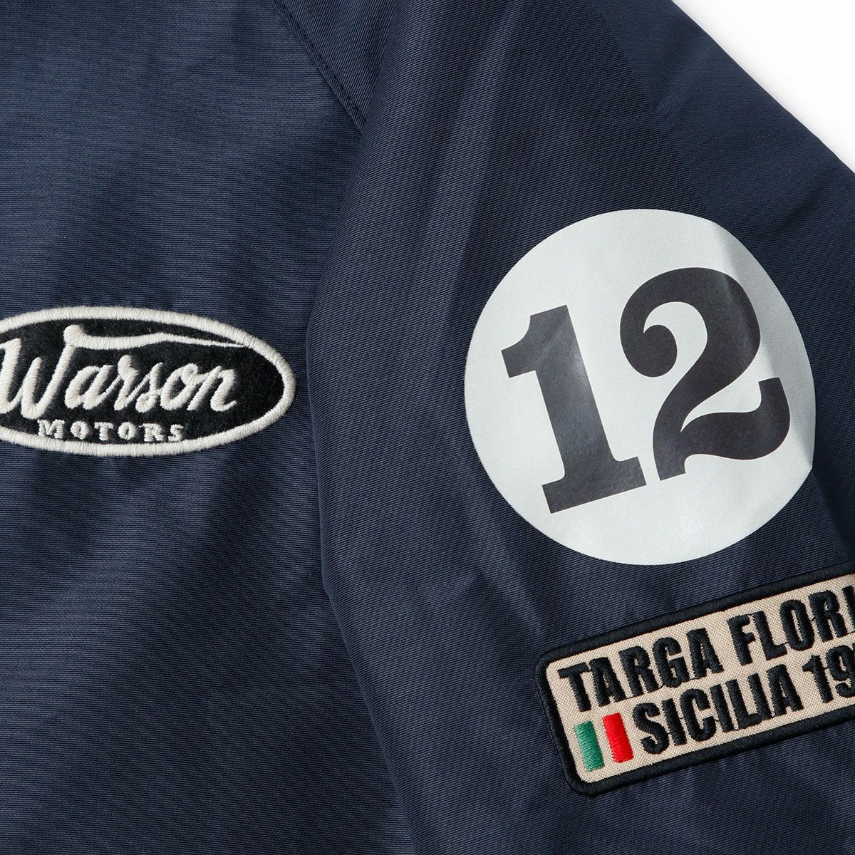 Warson Motors｜シフェール ウィンドプルーフ ジャケット｜ウィンドブレーカー｜ダークブルー