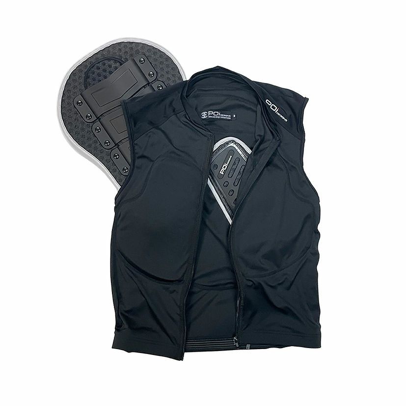 POi DESIGNS｜ガード インナー ベスト SB｜アンダーウェア｜ブラック