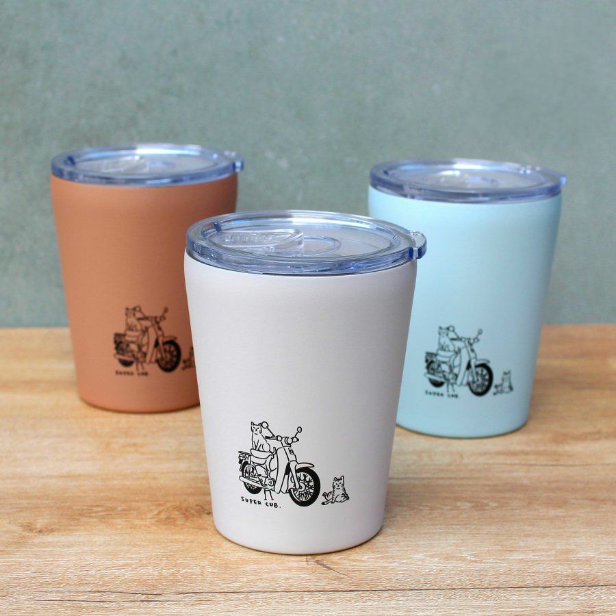 ONWORKS｜真空断熱ステンレスタンブラー ホンダ SUPER CUB ＆ CAT カブとネコ｜その他雑貨｜