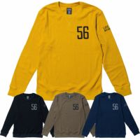 56design｜56 サーマル ワッフル｜ロングスリーブ