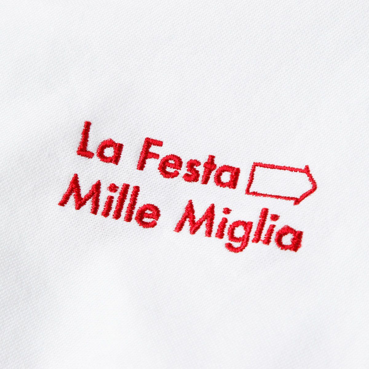 Mille Miglia｜オックスフォード半袖シャツ 2023｜ホワイト