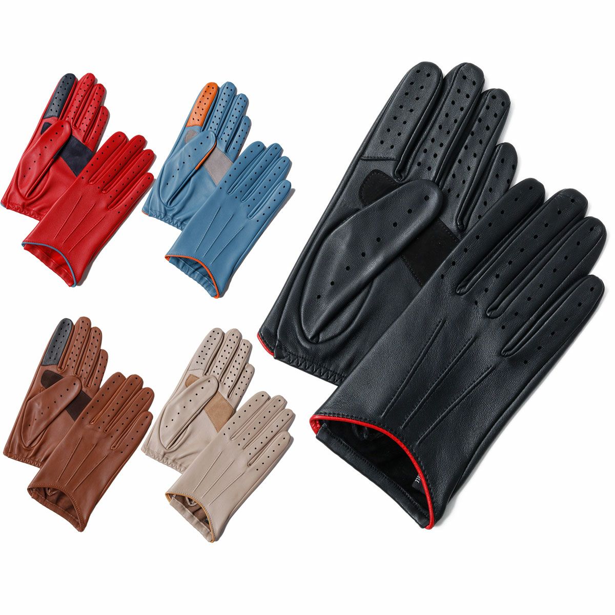 Alta Classe｜シープレザードライビンググローブ ロング タッチパネル対応｜ロング