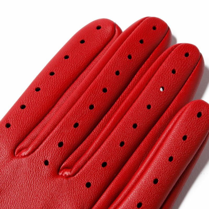 未使用、ブルマリン　レザー ロンググローブ liugoo_ki0g-lg-bk