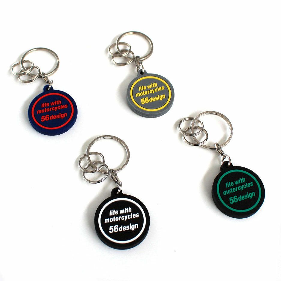 56design｜サークル ロゴ キーホルダー｜