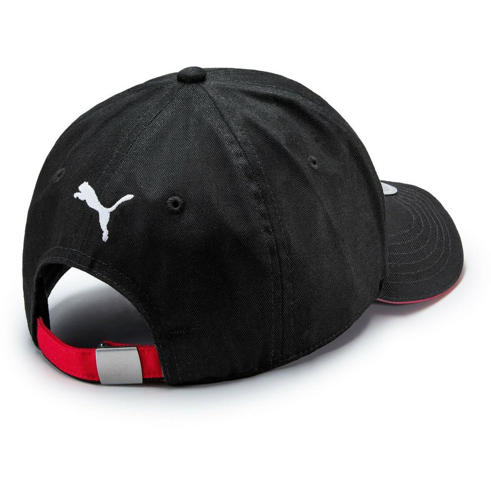 Ferrari｜スクーデリア フェラーリ スモール スクデット ロゴ クラシック ベースボール キャップ｜帽子｜ブラック