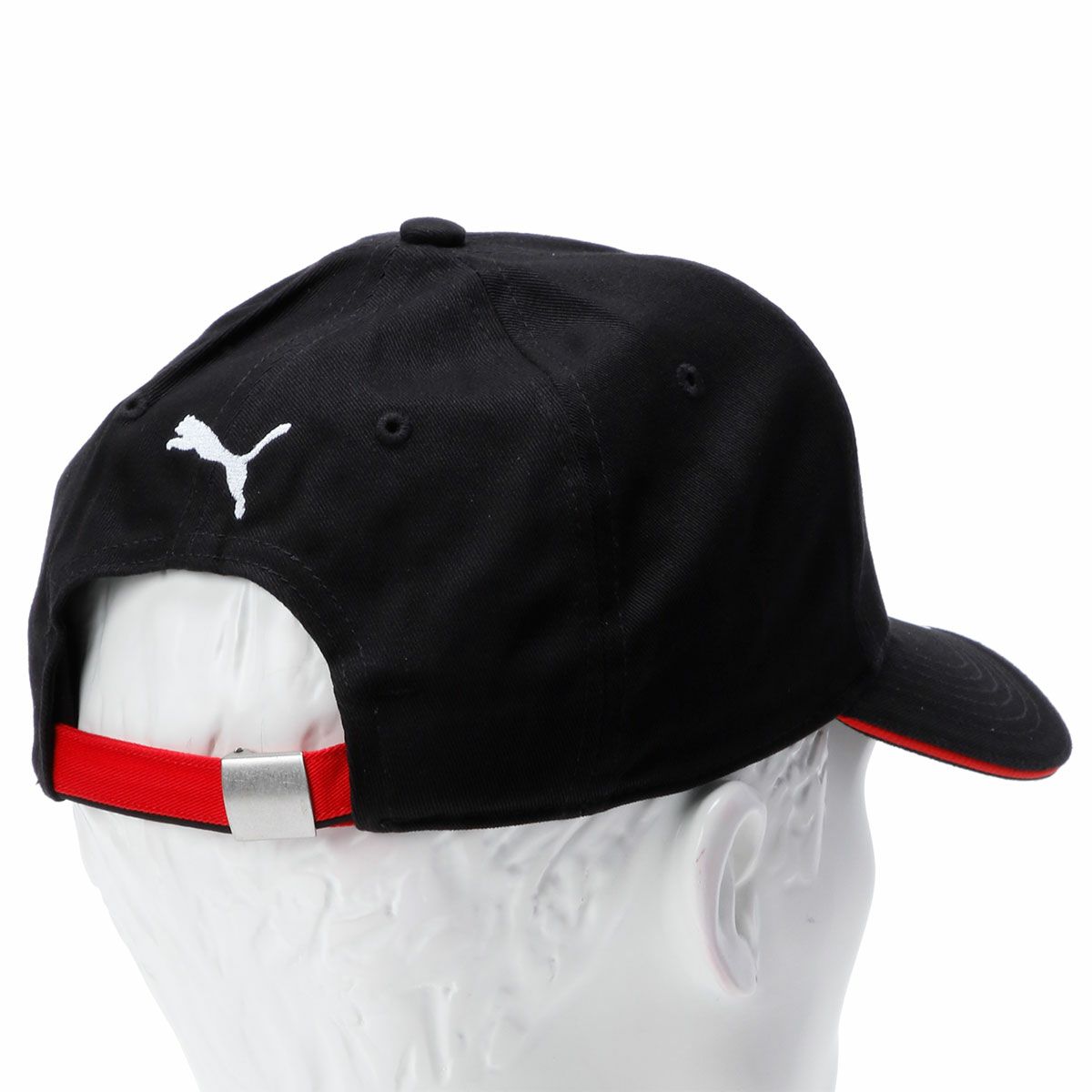 Ferrari｜スクーデリア フェラーリ スモール スクデット ロゴ クラシック ベースボール キャップ｜帽子｜ブラック