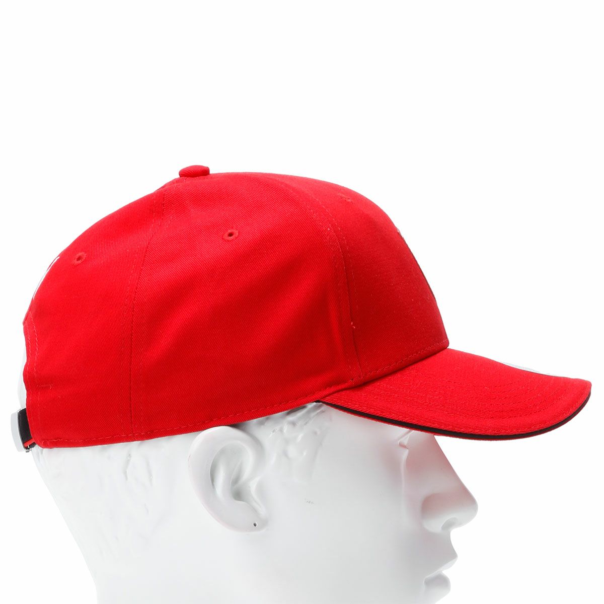 Ferrari｜スクーデリア フェラーリ スモール スクデット ロゴ クラシック ベースボール キャップ｜帽子｜レッド