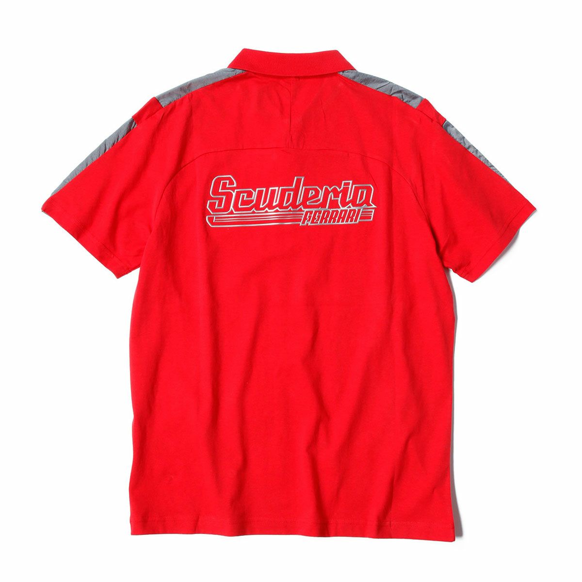 Ferrari｜フェラーリ RACE M17 モノクローム ポロ｜ポロシャツ｜レッド