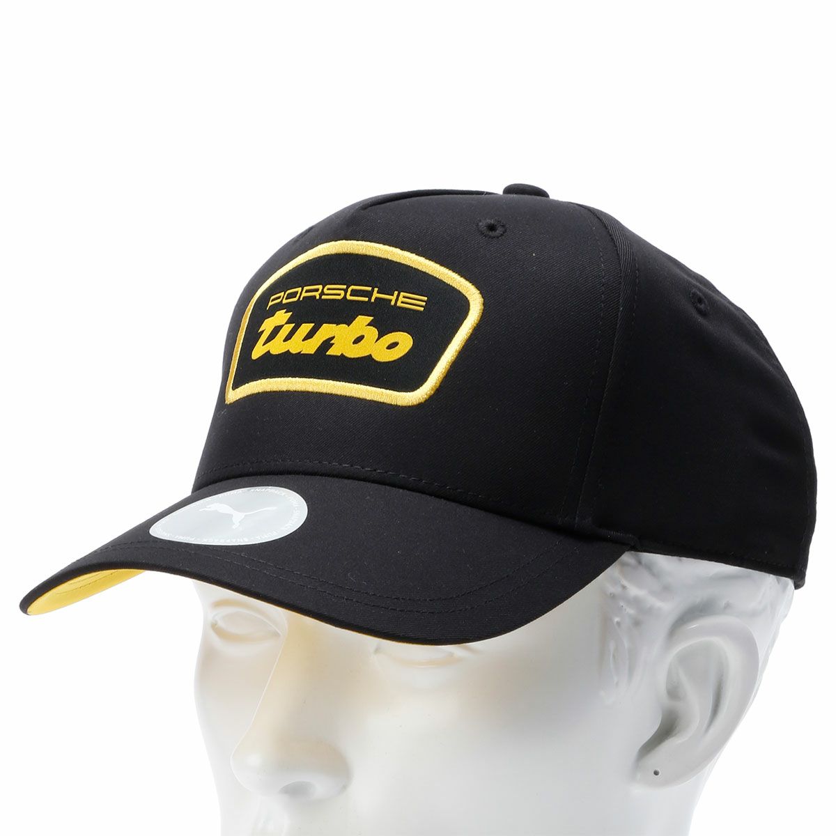 PORSCHE｜ポルシェ レガシー turbo ベースボール キャップ｜帽子｜ブラック｜着用