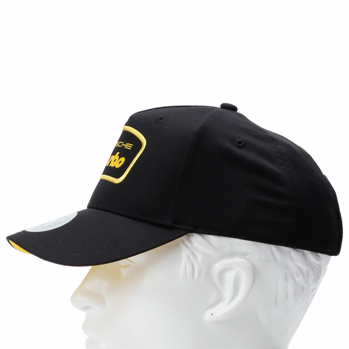 PORSCHE｜ポルシェ レガシー turbo ベースボール キャップ｜帽子｜ブラック｜着用