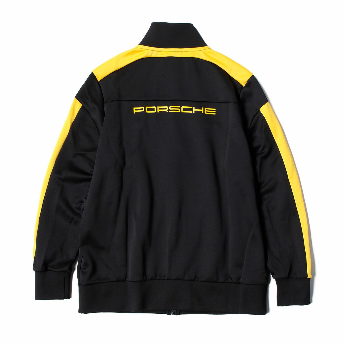 PORSCHE｜ポルシェ レガシー MT7 トラック ジャケット｜アウター｜ブラック×イエロー