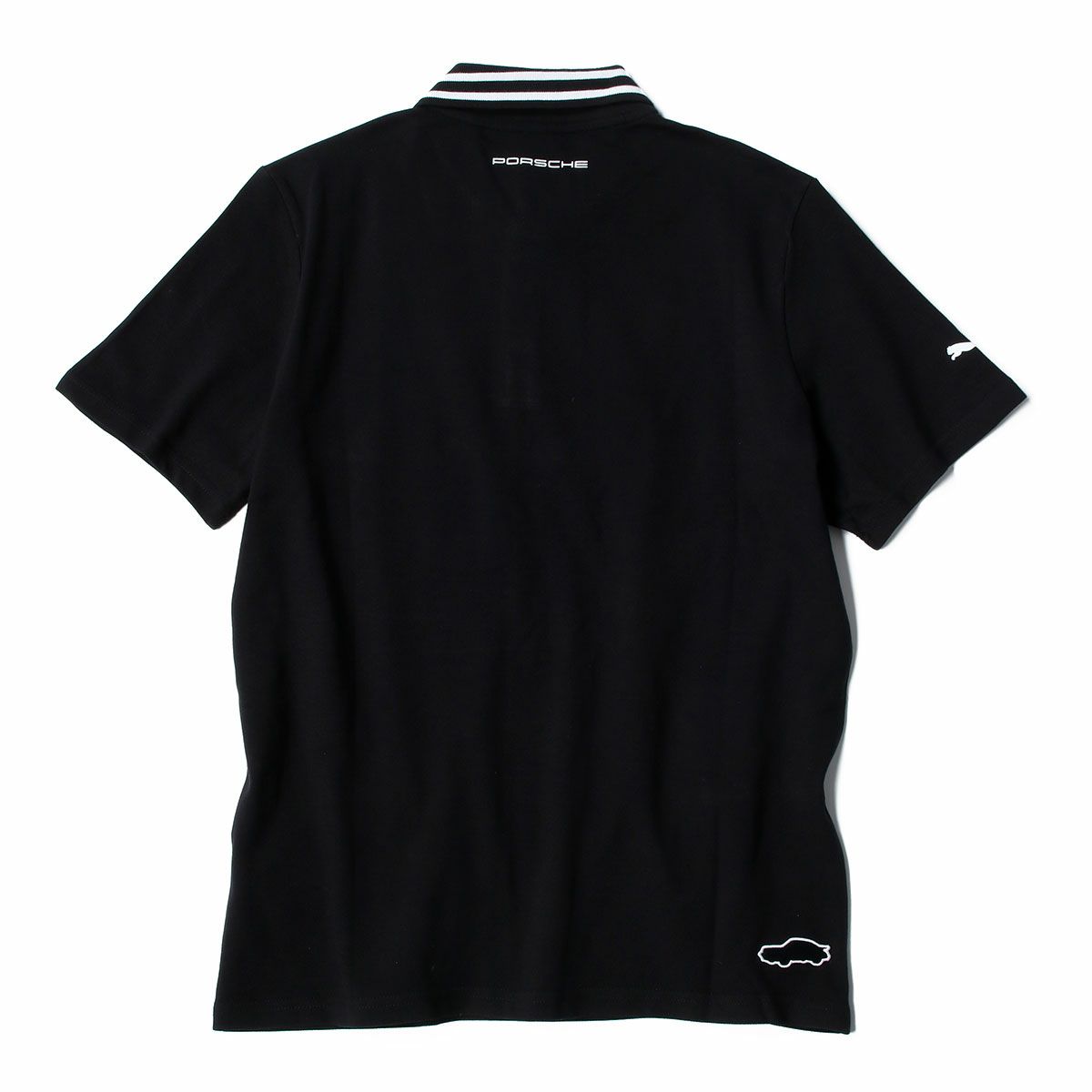 PORSCHE｜ポルシェ レガシー turbo ポロ｜ポロシャツ｜ブラック