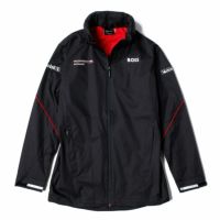 PORSCHE｜ポルシェ RP チーム レイン ジャケット｜アウター｜ブラック