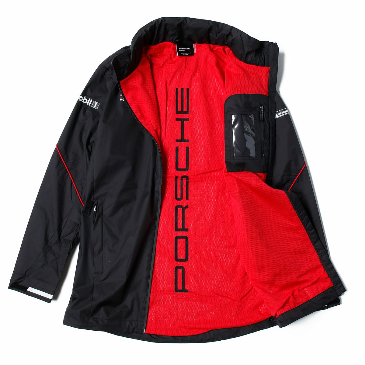 PORSCHE｜ポルシェ RP チーム レイン ジャケット｜アウター｜ブラック