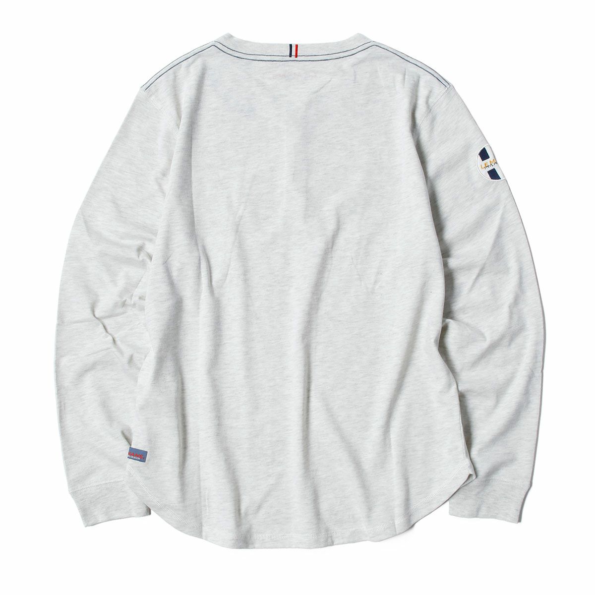 Steve McQueen｜ル・マン 24H スティーブ・マックィーン HENLEY ロングスリーブ Tシャツ｜ロングスリーブ｜エクリュヘザー